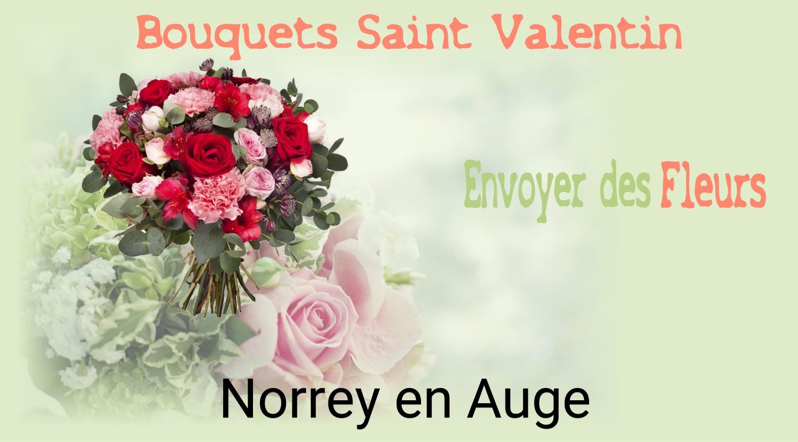 Roses de Saint-Valentin livrées à Norrey-en-Auge